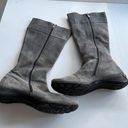 Paul Green ‎ Gray Suede Riding Boots Womens Size 8.5 US Size 11 Shoes Photo 3