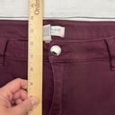 Lane Bryant  Size 16 Purple High Rise Ankle Skinny Jeans 38"x27" SHORT Photo 11