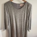 Philosophy - light gray long sleeve midi dress Photo 1