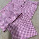 ZARA pink Gingham Trousers Photo 7