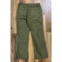 prAna  Pants Women’s 6 Olive Green Flat Front Straight Casual Pockets Outdoor EUC Photo 1