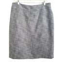 Pendleton  Petite navy white woven pencil skirt women's size 12 Photo 0