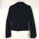 Guess by Marciano  Asymmetrical Jacket Navy Size 4 Photo 7