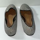 Houndstooth Henry Ferrera Shadow Flats Black White  Women’s Size 7 Photo 2