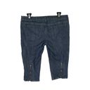 City Streets Blackish Navy Long Jean Shorts Juniors Sz 7 Photo 4