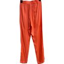 Alexis  High Rise Waistband Pleated Front Tapered Leg Pants Orange Womens Size XS Photo 1