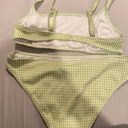 Xhilaration Green Stripped Bikini  Photo 0