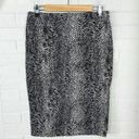 ❤️New York Clothing Co. Animal Print Stretchy Pencil Skirt Size M Brown Size M Photo 0