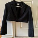 Revolve Cropped Blazer Photo 2