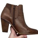 Steven By Steve Madden “Roami” Ankle Booties Brown Leather Zipper Women’s 6.5M Photo 15