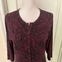 Patagonia Woman's Burgundy Organic Cotton Dress, Sz M. Photo 2