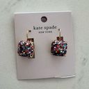 Kate Spade  Square Glitter Earrings Photo 0