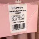 NWT ShowPo. Shes a Delight dusty rose maxi dress size S Pink Photo 3