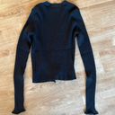 Good American Cozy Rib crop Cardigan Photo 4