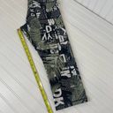 DKNY NWOT  Sport Tropical Texture Print Cropped High Waist Tights Leggings Sze XL Photo 4