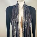 BKE  boutique NWT cardigan draped in lace and sequins Photo 1