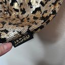 Jaded London leopard sequin short sleeve lined blouse size XL Photo 6