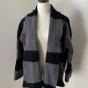 360 Cashmere 360 Sweater Womens Paula Striped Jacket Cardigan‎ small EUC Photo 1