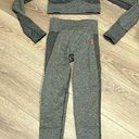 Gymshark  Flex Sport Set Leggings and Long Sleeve Crop Top Size Small Photo 0