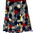 Erika  Cavallini Multicolored Geometrical Print Skirt Size 42 US Size 6 Photo 1