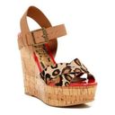 Sam Edelman  Leopard Sasha Platform Wedge Sandals Size 10 Photo 0