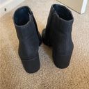 mix no. 6  Black Heel Ankle Booties Size 7.5 Photo 4