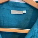 Ivy Park IVY Dark Turquoise Linen Blouse/Jacket. Size Small. Photo 2