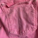 Topshop  Womens Jeans Size 28 W28 Moto Neon Pink Raw Hem Straight Leg Cropped Photo 68