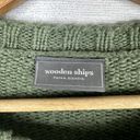 Wooden Ships  Womens Small Medium Ansel Crew Lightweight Mohair Wool Sweater Photo 6