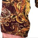 J.Jill  Paisley Boho 3/4 Sleeve 100% Rayon Blouse Size Small Petite Photo 6