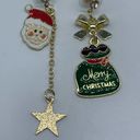 New Christmas SantaClaus gift bag fashion earrings Photo 2