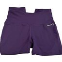 Baleaf  Women’s Purple Capri Leggings Sz M Photo 2