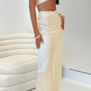 Princess Polly Alethea Champagne Satin Cropped Tank & Wide Leg Pant Set 6 Photo 3