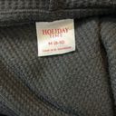 Holiday Time #396 Holiday Long sleeve waffle, hooded Christmas shirt, size medium Photo 9