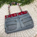 Boston Redsox Denim Y2K Mini Bag Vintage Early 2000s Photo 4