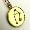 Gorjana  18k gold plated libra opalite coin necklace Photo 3