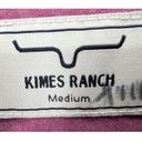 Kimes Ranch  Kaycee Shirt Womens M Wine Purple Pearl Snap Pockets Western Top Photo 11