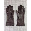 Lord and Taylor  Brown Silk Lined Gloves Photo 1