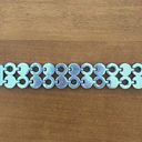 Brighton Authentic  Double Row Circle Crystal Bracelet. EUC! Photo 3