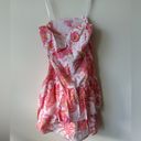 Lilly Pulitzer  Elinor Seersucker Conch Dress Pink white Large Photo 2