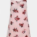 American Eagle NEW NWT  AEO Pink Floral Velvet Cowl Neck Sleeveless Slip Dress XS Photo 2