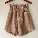 frame denim Frame Washed Sand Paperbag Shorts Size 4 Photo 1