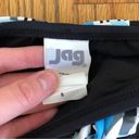 Jag jeans NEW NWT  Solid Black Blue White Belted Stripe Y2K Bikini BOTTOM Small S Photo 4