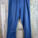 Hanes  Vintage Pull On Blue Fleece Jogging/Jogger Pants Stretch Waistband Photo 0