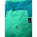 Patagonia  Womens Sz 6 Board Skirtie Swim‎ Mini Skirt Blue Green Nylon Hiking Photo 4