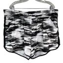 Cacique Swim by  Swim Shorts 20 Black White Built in Brief Pockets Photo 0