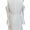 Alexis  'Galen' ivory long sleeve button front mini dress size Small Photo 5