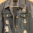 Pretty Little Thing  Distressed Jean Jacket Photo 1