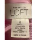 The Loft Anne Taylor NWOT Sz 8 Linen Lilac Purple Knee Length Classic Swing Dress Photo 3