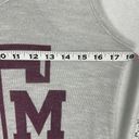 Chicka-d Texas A&M Women’s Collegiate Sparkle Racer Back Tee Sheer Knit Size XL Photo 3